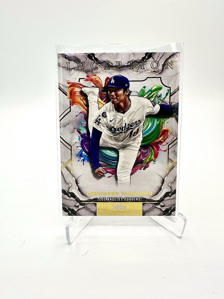 2025 Topps Chrome Yoshinobu Yamamoto #85 Los Aneles Dodgers