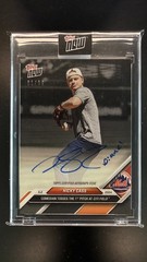 2024 Topps Now #150A Nicky Cass Autographs Black #/99