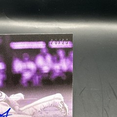 CJ Abrams – 2024 Topps Black & White 20/25 Purple Auto #75-A – Nationals