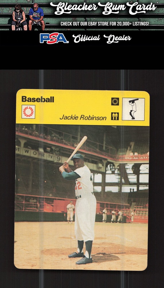 1977-79 Sportscaster Series 9 09-23 Jackie Robinson