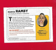 2024 Sports Illustrated SI Kids Dearica Hamby RC, WNBA Los Angeles Sparks #1136