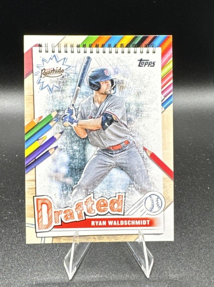 RYAN WALDSCHMIDT 2025 TOPPS PRO DEBUT – DRAFTED INSERT #DF-4