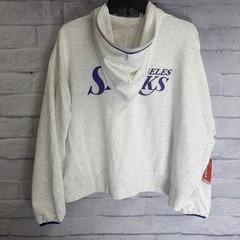 WNBA LOS ANGELES SPARKS NIKE PRATICE HOODIE GRAY WOMEN&rsquo;S SIZE XL NWT