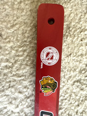 NHL Original 6 Chicago Blackhawks Mini Red Wood Goalie Hockey Stick