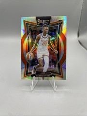 2025 Panini Select WNBA #52 Saniya Rivers Silver Prizms
