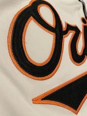 Cal Ripken Jr Baltimore #8 Jersey Men’s XL 2001 Orioles Home White Retro