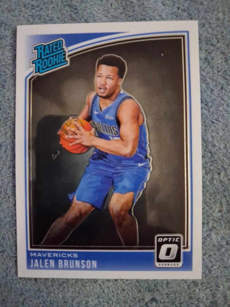 2018-19 Panini Donruss Optic – Rated Rookie Jalen Brunson #179 RC Knicks