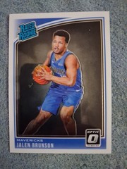 2018-19 Panini Donruss Optic – Rated Rookie Jalen Brunson #179 RC Knicks