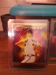 1994 Topps Finest 3 Card Refractor Lot Manny Ramirez Joe Carter Greg Maddux