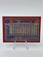 1991 Topps – Gary Sheffield #68 Operation Desert Shield
