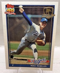 1991 Topps – Mike Morgan #631 Operation Desert Shield!!!