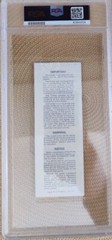 Reggie Jackson 3 HR 1977 World Series Game 6 Ticket PSA 7 Only One Higher