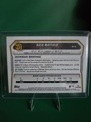 Topps 2026 Bowman Kash Mayfield Sky Blue Paper /499 Padres BD-70 Rookie