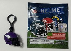 NEW 2026 Minnesota Vikings NFL Helmet Bag Clip Keychain McFarlane Toys Series 1