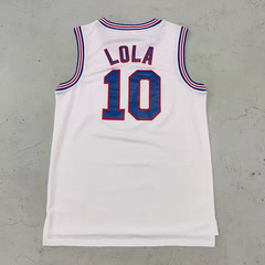 Space Jam Tune Squad Team Jersey White – Full Looney Tunes Squad Graphic