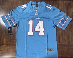 Carnell Tate Blue Jersey Adult Medium