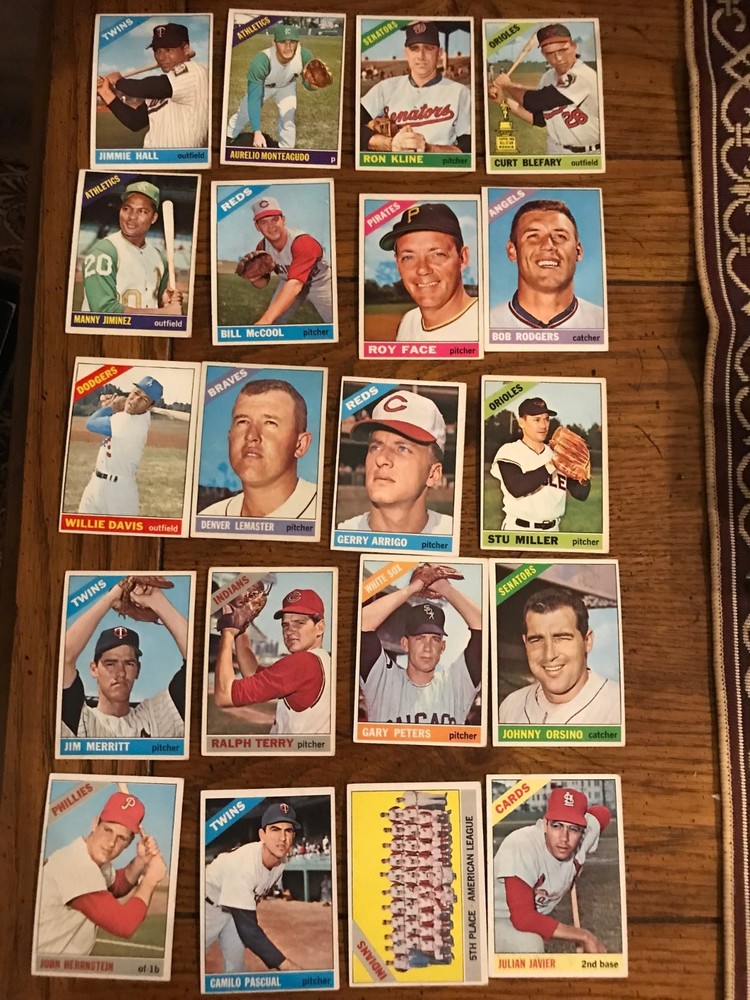 Gene Mauch 1966 Topps (Sale Is For Card In Title) (17,939
