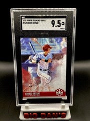 SHOHEI OHTANI RC 2018 Diamond Kings – #76 Batting Follow Through SGC 9.5