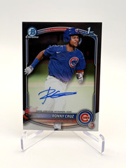 2025 Bowman Chrome Ronny Cruz 1st Bowman Auto