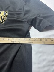 Vegas Golden Knights NHL Mens Polo Shirt Size Medium Port Authority Black Top