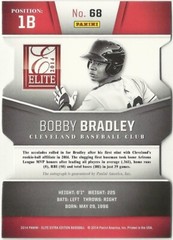 2014 Donruss Elite Extra Edition Bobby Bradley Rookie Auto Diecut 013/100 #68