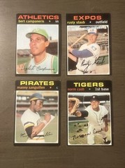 1971 TOPPS BASEBALL #401-714 EX COMPLETE YOUR SET FREE SHIPPING