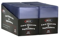 BCW Supplies: 200 Sleeves and 200 Toploaders [Combo]