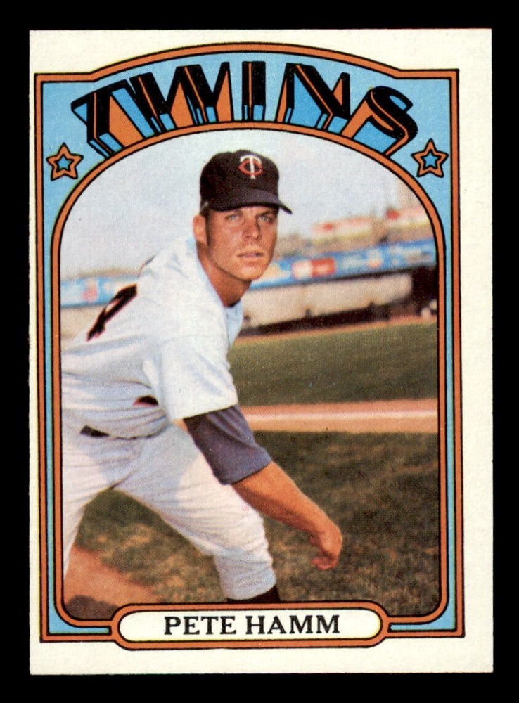 1972 Topps Baseball #501 Pete Hamm EX/MT *d5