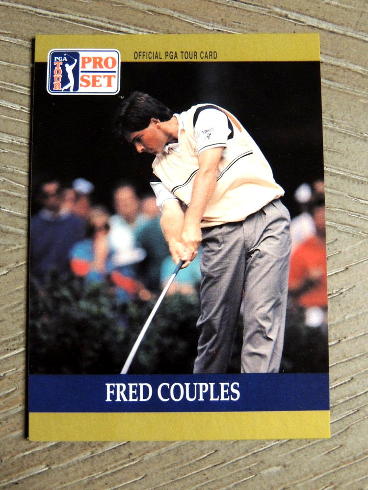 FRED COUPLES 1990 PRO SET PGA TOUR CARD #53 GOLF LEGEND