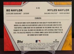 2024 Bowman Chrome International Impact Bo Naylor Myles Naylor #II-18