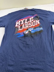 Nascar Kyle Larson #5 Racing T-Shirt Men Large NASCAR Brand New $35 Blue