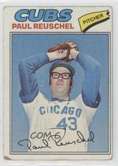 1977 Topps Paul Reuschel #333 Rookie RC 0f2i