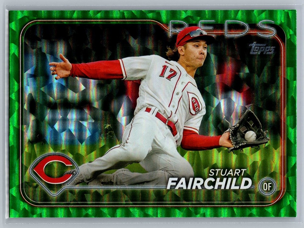 Stuart Fairchild 2024 Topps Green Crackle Foil /499 #673