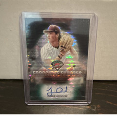 Panini Franchise Futures Jamie Arnold Oakland Hard Signed Auto Card nice