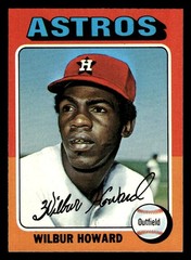1975 Topps Baseball Wilbur Howard #563 NM/MT Houston Astros