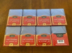 Cardboard Gold Rigid Top-Loaders 200 Pcs. / 8 X 25 Ct Boxes – Std. 3×4 Inch