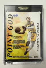 Tyson Beck x Tyrese Haliburton Point God 28/30 New Sealed Indiana Pacers SSP