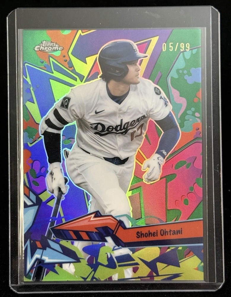#WST-1 SHOHEI OHTANI WILD STYLE GREEN REFRACTOR SP /99 – 2026 TOPPS CHROME