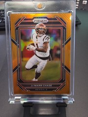 2022 Panini Prizm – Ja&rsquo;Marr Chase #58 Orange Prizm /249