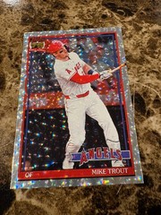 MIKE TROUT 2026 Topps 1991 Silver Crackle Foil #T91-1 Angels
