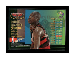 1997-98 Metal Universe Championship Hawks Basketball Card #89 Mookie Blaylock