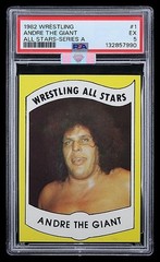 1982 Wrestling All-Stars Series A – Andre The Giant #1 PSA 5 MBA Silver Diamond