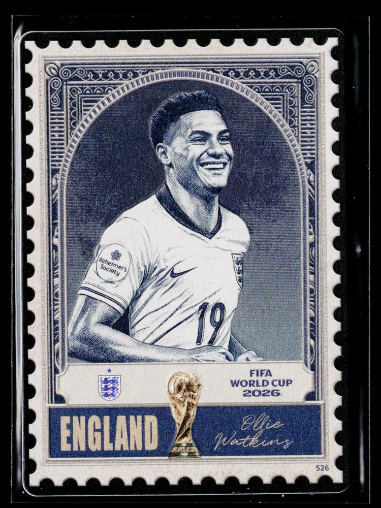 Ollie Watkins 2026 Panini x Kayou FIFA World Cup Stamp #526 England