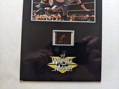 WWE WWF WRESTLEMANIA XV 15 SENITYPE FILM CELL Wrestling Dwayne Johnson StoneCold