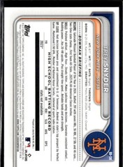 2024 Bowman Draft Paper Trey Snyder New York Mets #BD-138 5 Card Lot