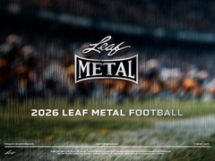 2026 LEAF METAL FOOTBALL HOBBY JUMBO BOX