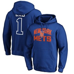 Men&rsquo;s Royal New York Mets Father&rsquo;s Day #1 Dad Pullover Hoodie
