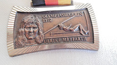 OLYMPIC Ulrike Meyfarth HIGH JUMP @ TRACK Sports 1973 Waldmohr Medal Pin