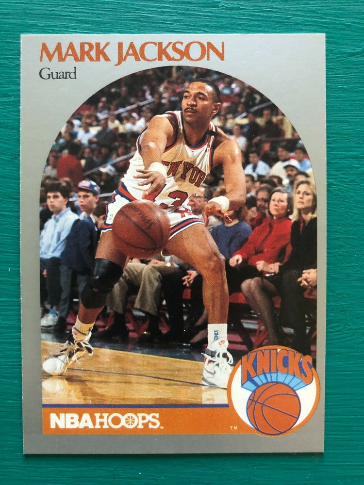 1990 NBA Hoops Mark Jackson Knicks Menendez Brothers Killers Courtside Real Card