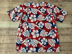 Men&rsquo;s Kloanz Hawaiian Print Short Sleeve Texas Rangers Shirt Top Pullover Sz XL